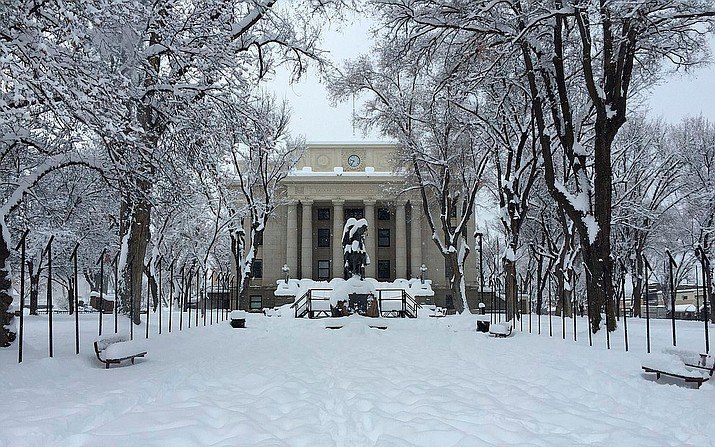 Snowy Day — Prescott, AZ — Jonny's Tree & Landscaping Co., LLC