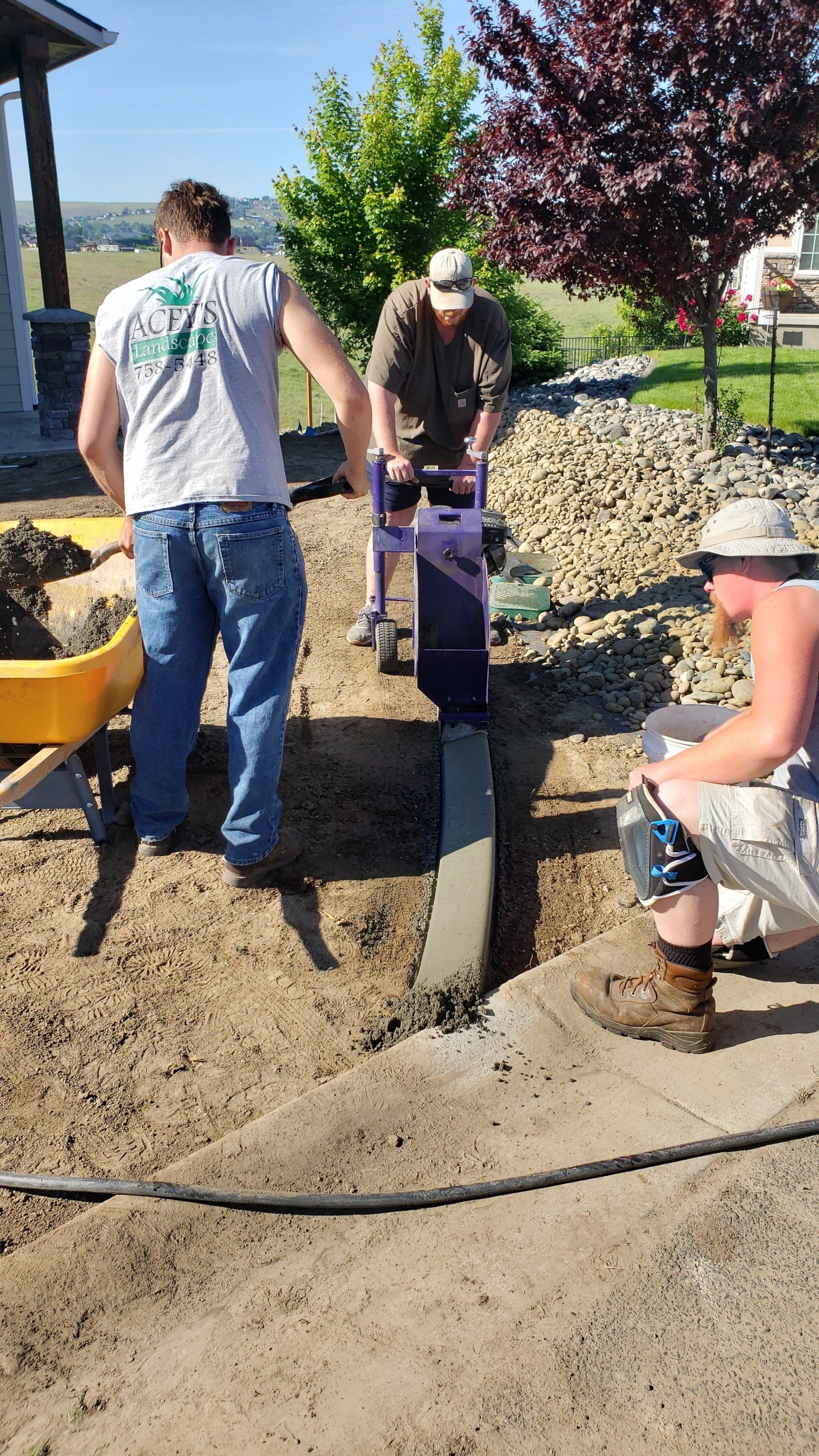 Curbing — Clarkston, WA — Acey's Landscape Services