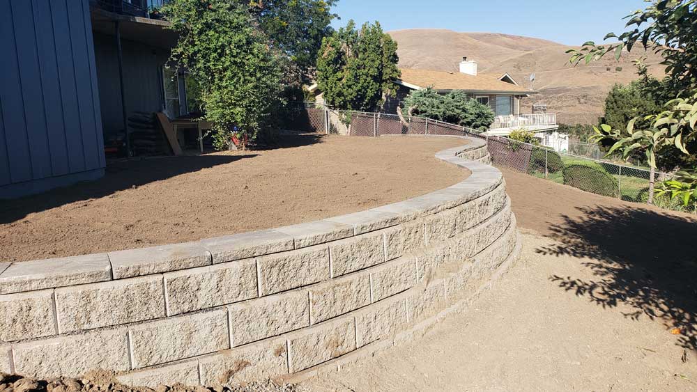 Wall — Clarkston, WA — Acey's Landscape Services