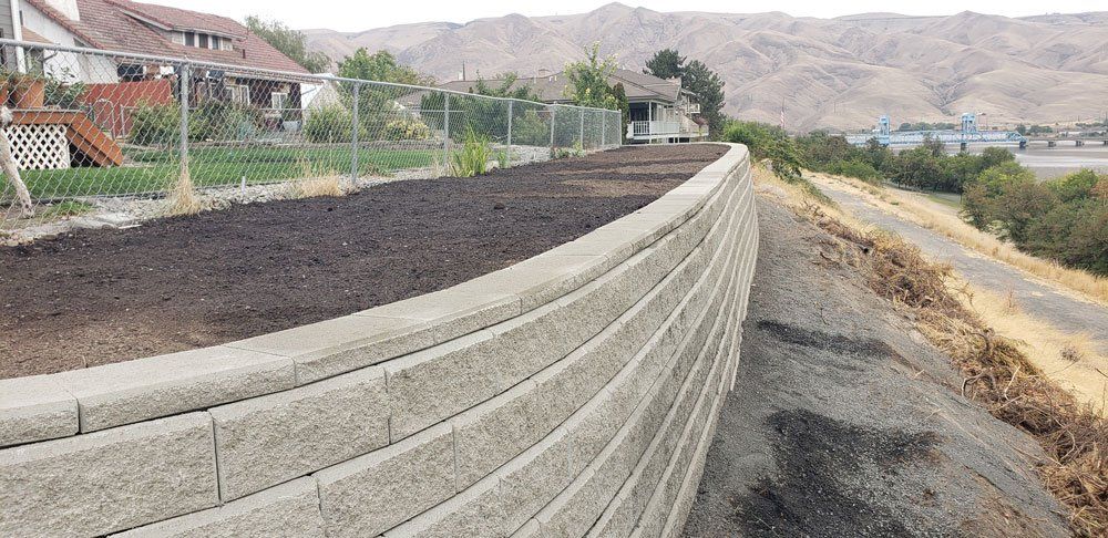 Beautifully Constructed Retaining Walls — Clarkston, WA — Acey's Landscape Services