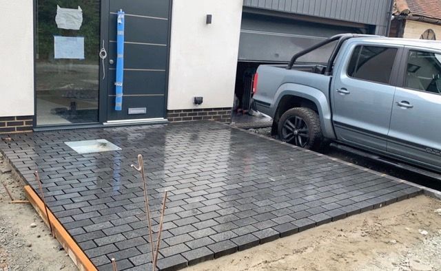 Grey Block Paving 