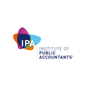 The logo for the ipa institute of public accountants