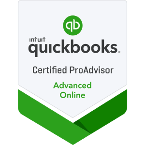 A quickbooks certified proadvisor advanced online badge