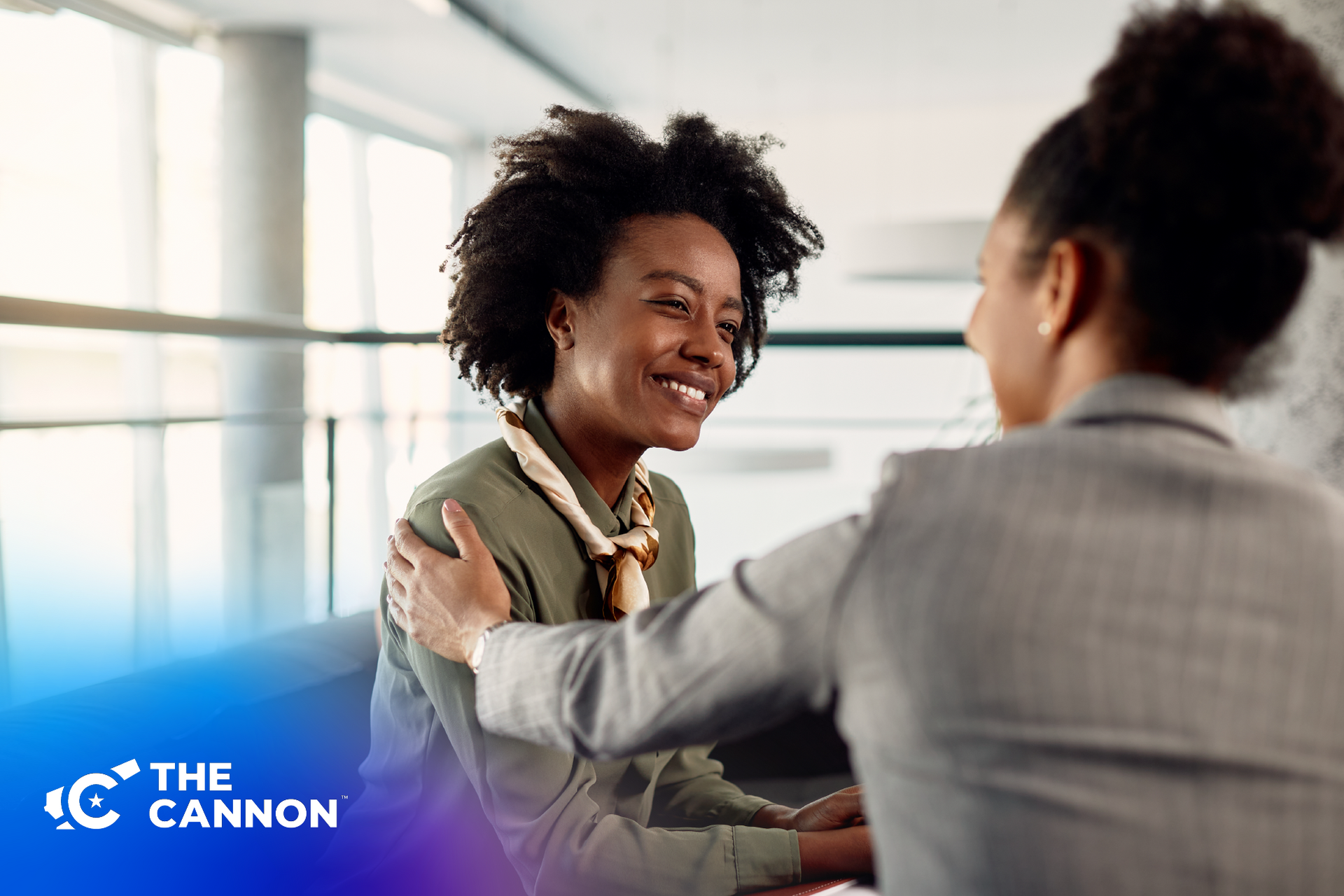 woman meeting with her mentor 