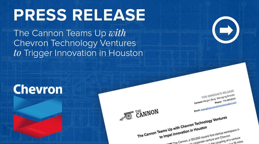 The Cannon team up with Chevron Technologies announcement 