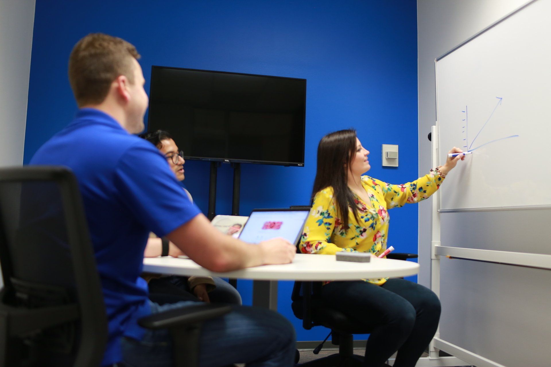 people in a conference room