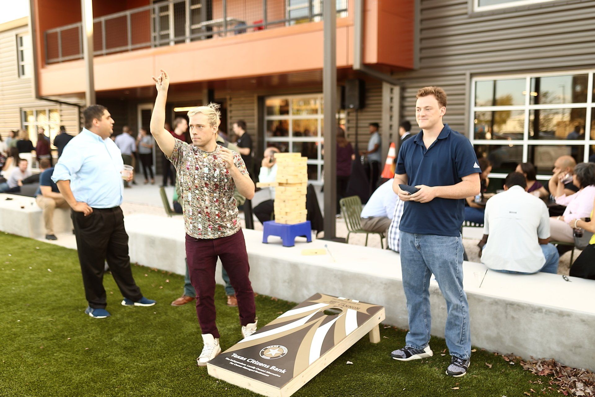 people playing outdoor games 