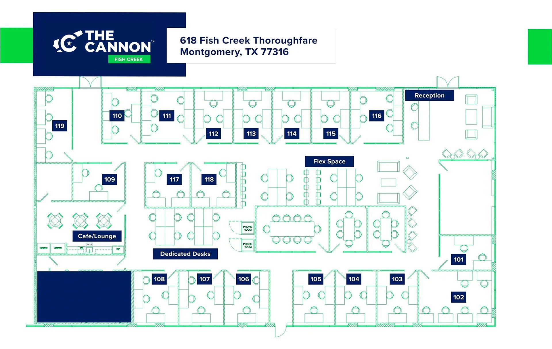 The Cannon Fish Creek floor plan