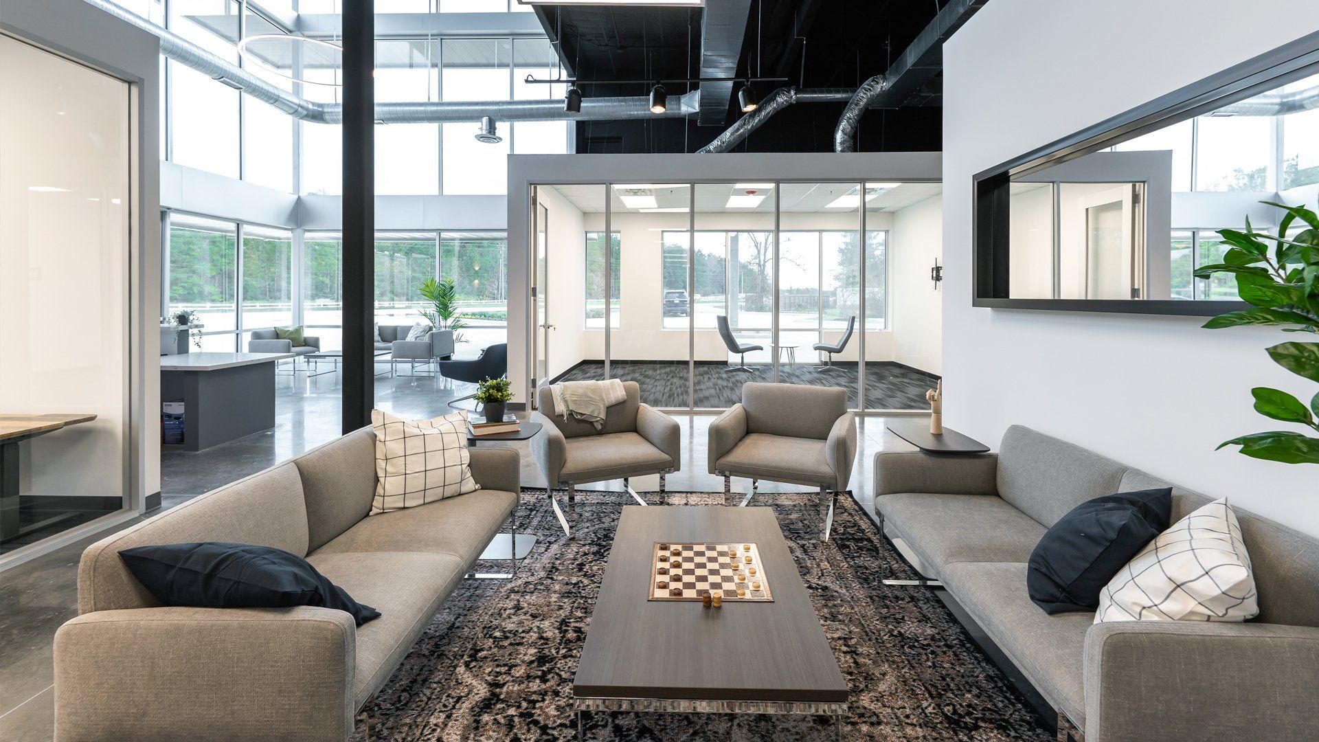 community lounge area