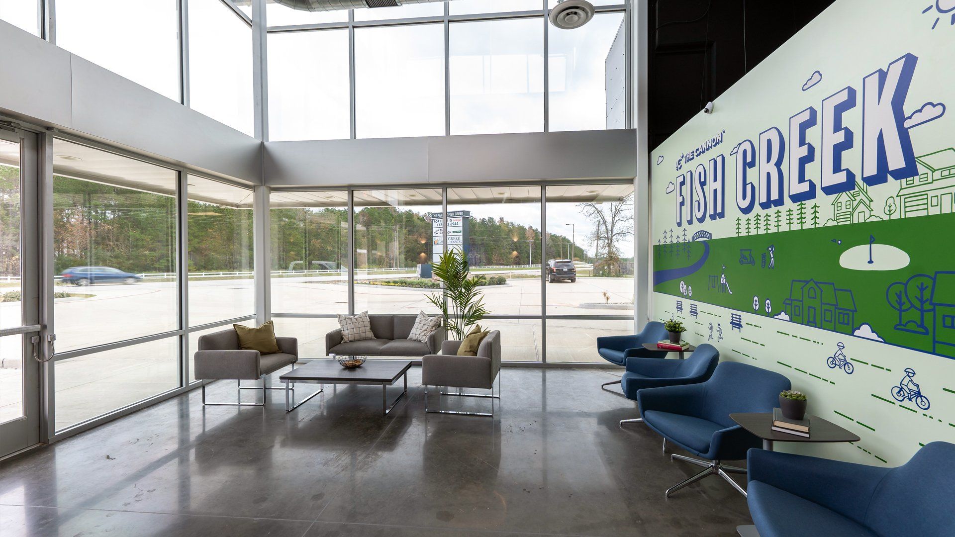 Fish Creek entryway