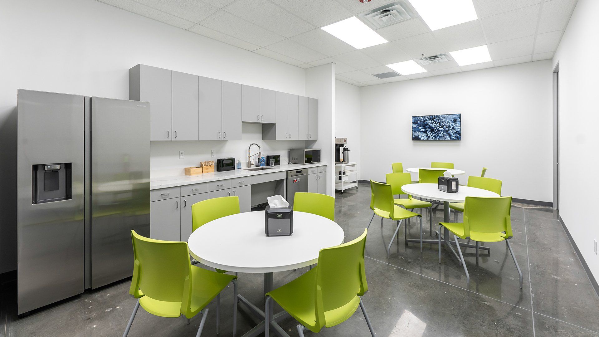 kitchen area at The Cannon Fish Creek