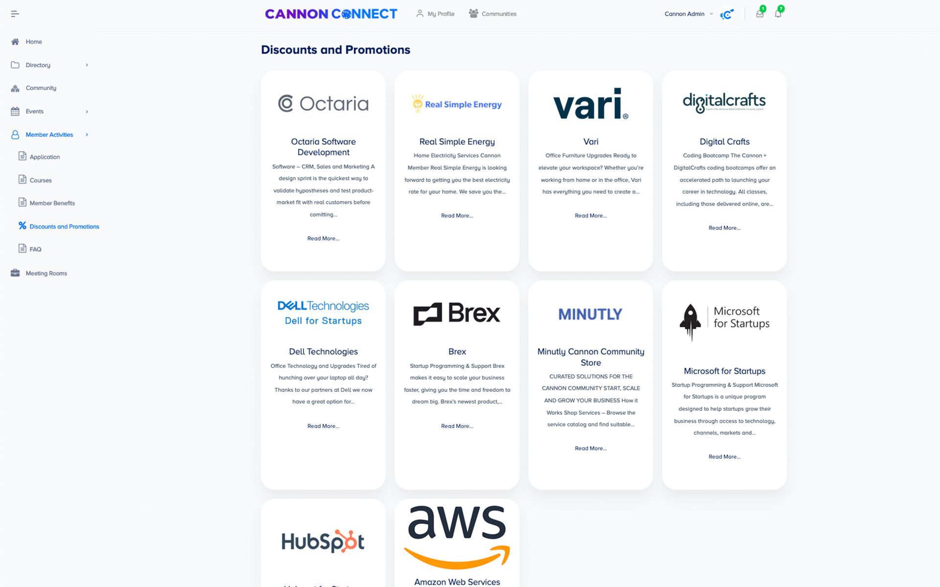 Cannon Connect Platform