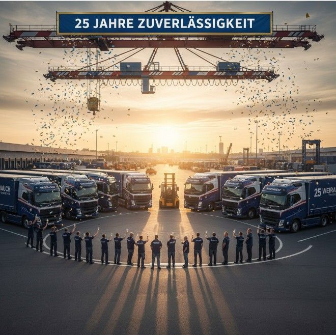 Ein Mann verpackt einen Karton mit Plastikfolie.