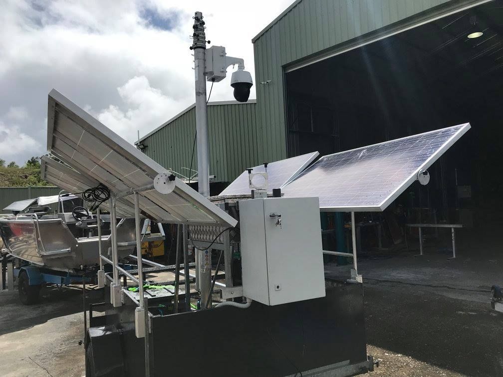 Steel Fabrication With Solar Panels