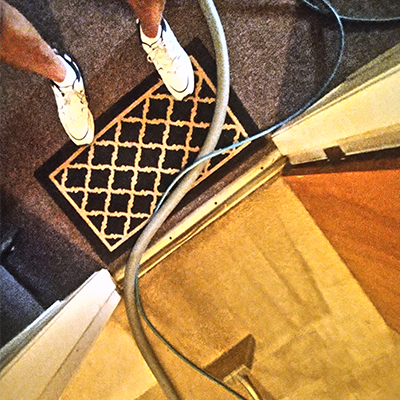 Cleaned Carpet — Macomb, MI — Dun-Rite Carpet, Upholstery, Tile, and Grout Cleaning