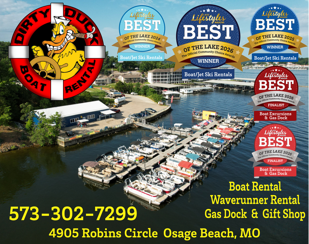 Dirty Duck Boat Rentals | Lake of the Ozarks