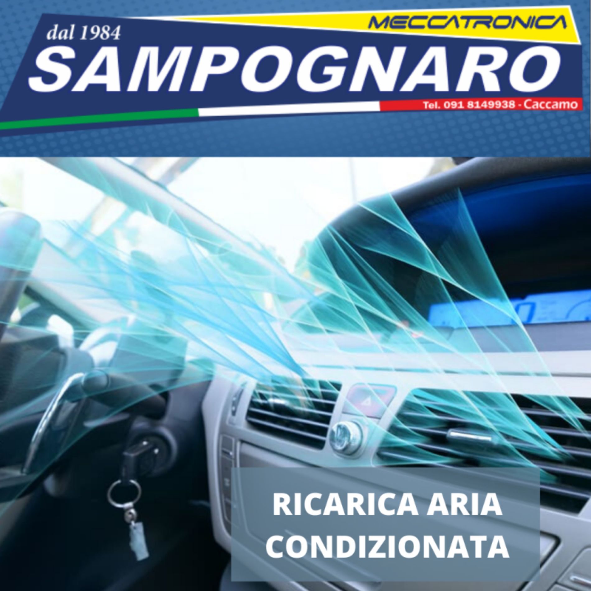 servizio di ricarica aria condizionata