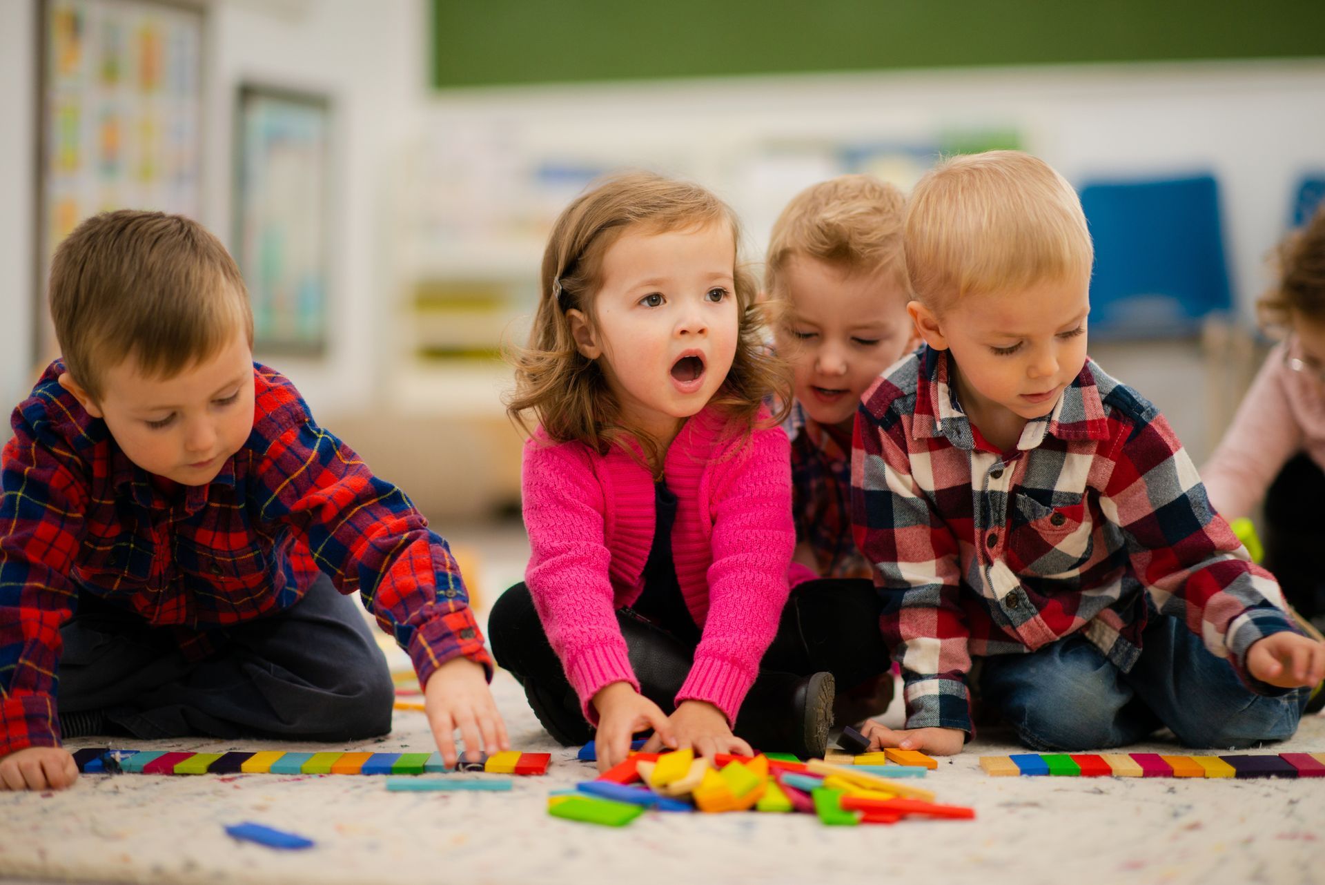 Kids Playing Educational Toys — Sicklerville, NJ — Little Restorer’s Learning