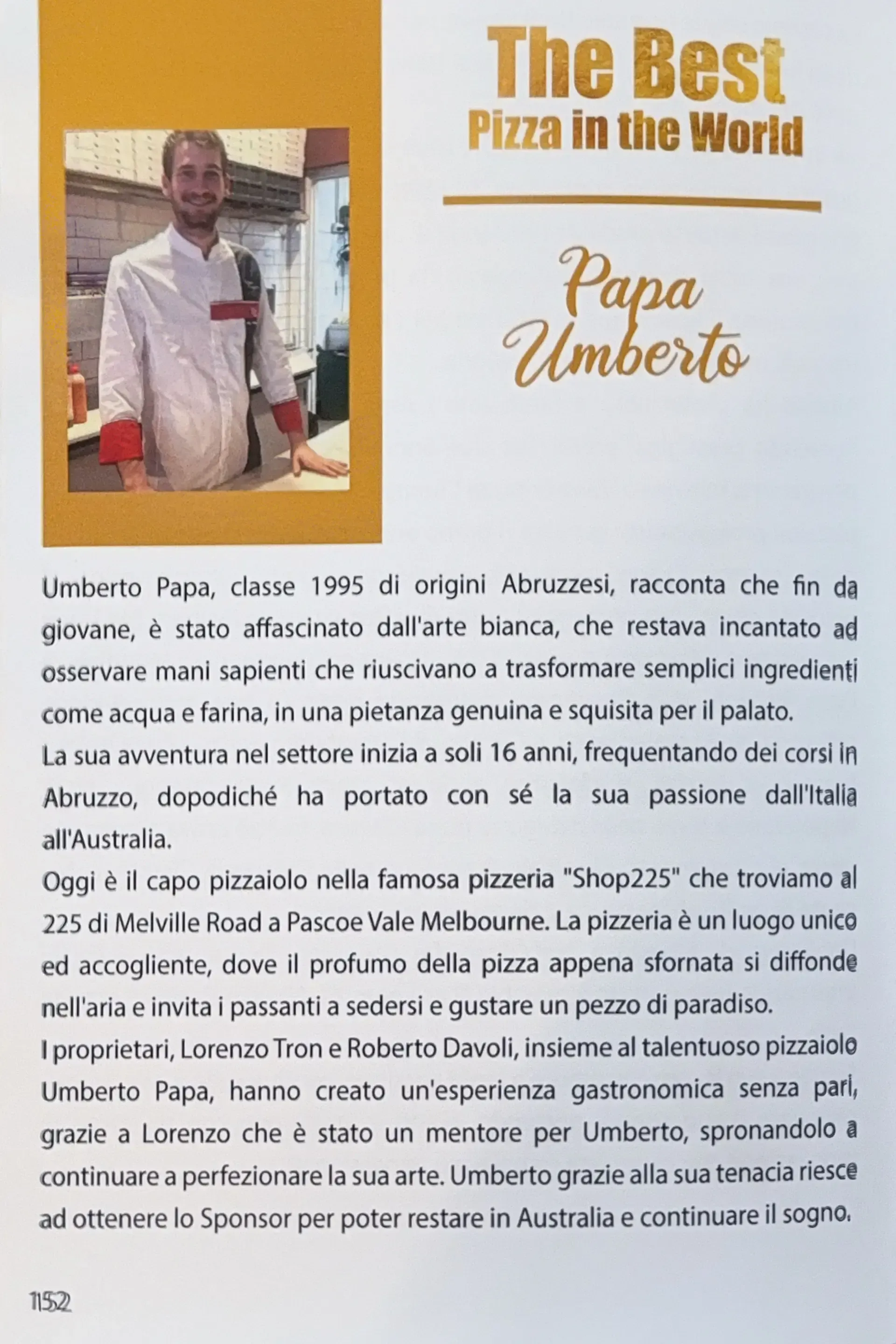 best 100 pizzaioli in the world