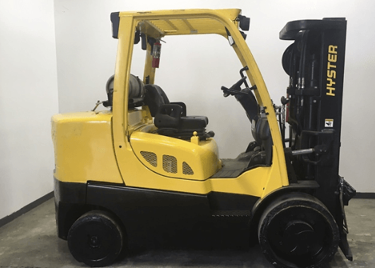 Yellow Colored Forklift Inside the Warehouse — Staten Island, NY — General Forklift