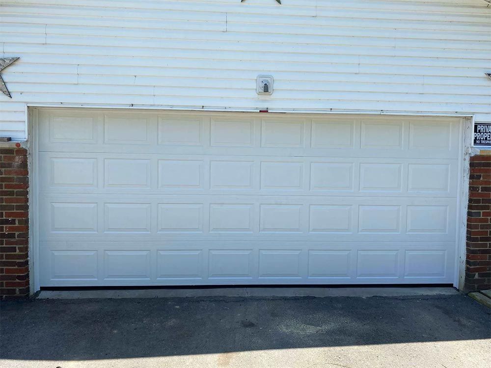 White Garage Door