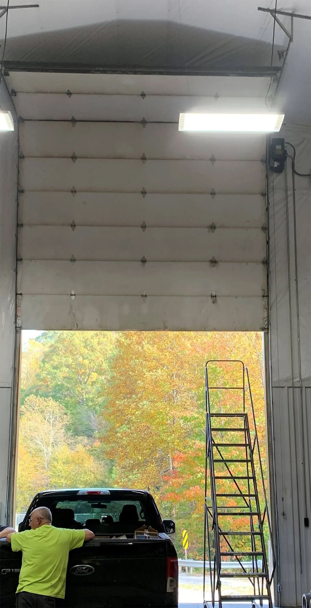 Man Loading On Truck