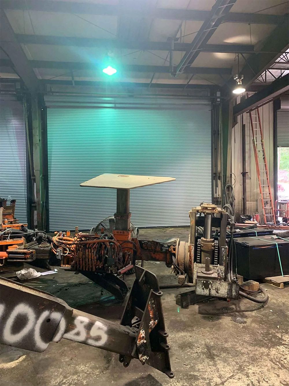 Warehouse With Machineries