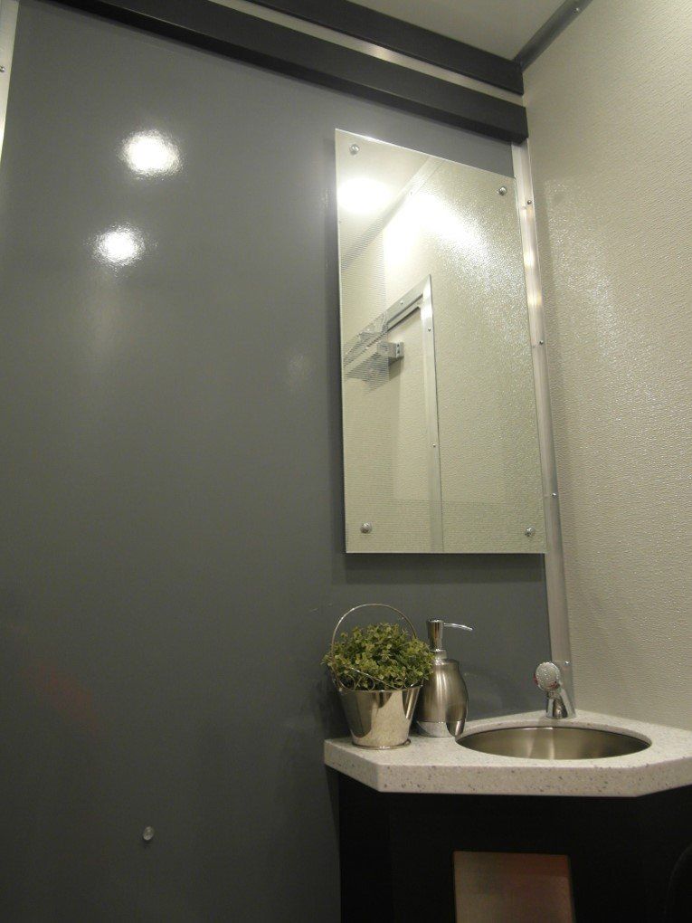 Beautiful Sink And Mirror — Albuquerque, NM — AAA Pumping Service Inc.