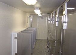 Two Separate Stalls For Men's Toilet — Albuquerque, NM — AAA Pumping Service Inc.