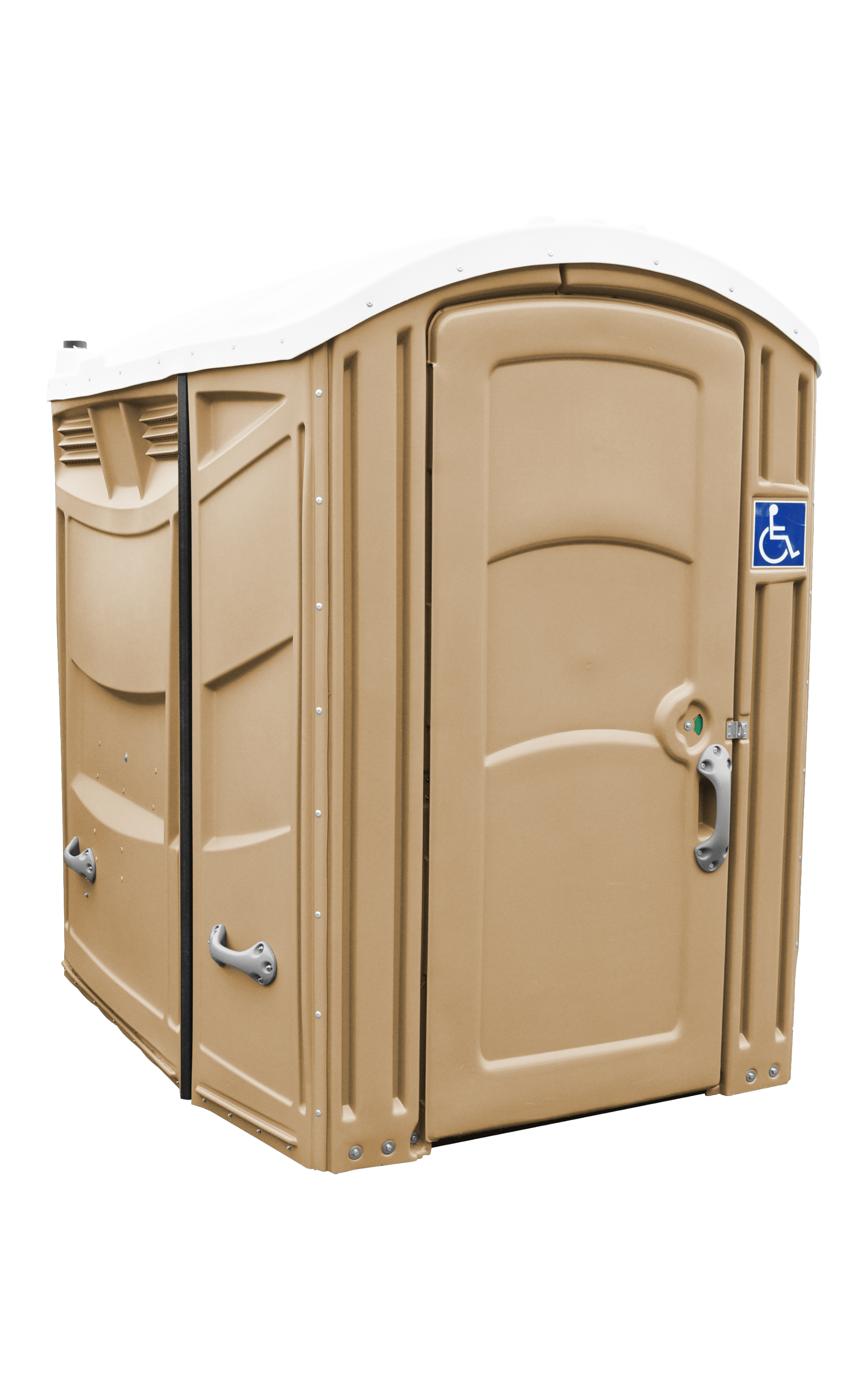 Brown Portable Toilet — Albuquerque, NM — AAA Pumping Service Inc.