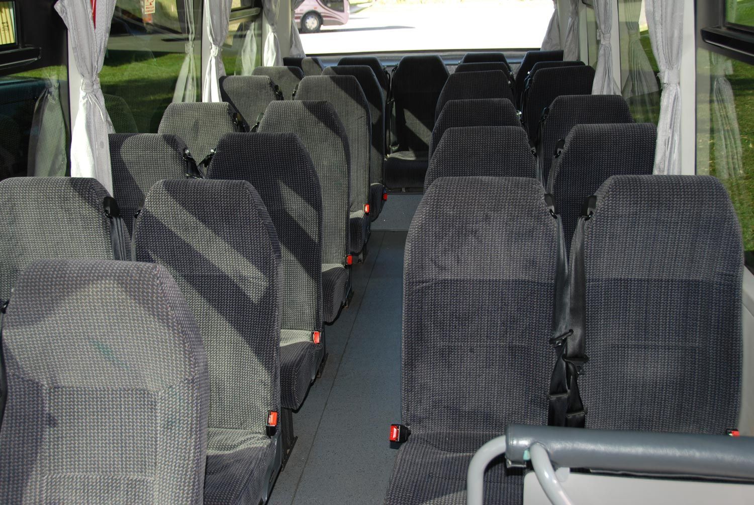 Comfortable Seats Inside The Bus