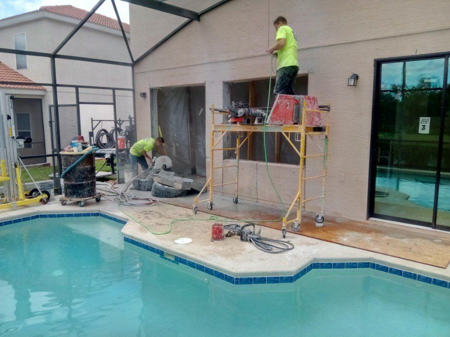 Pool Concrete | Kissimmee, FL | Carl's Concrete Cutting & Drilling Inc.