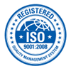 ISO 9001-2008 certification logo
