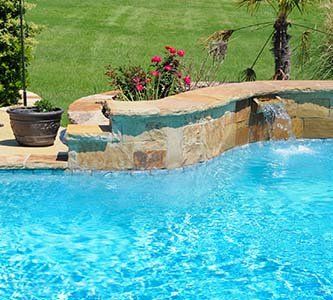 Beautiful backyard swimming pool - Swimming Pool Service in Mesa, AZ