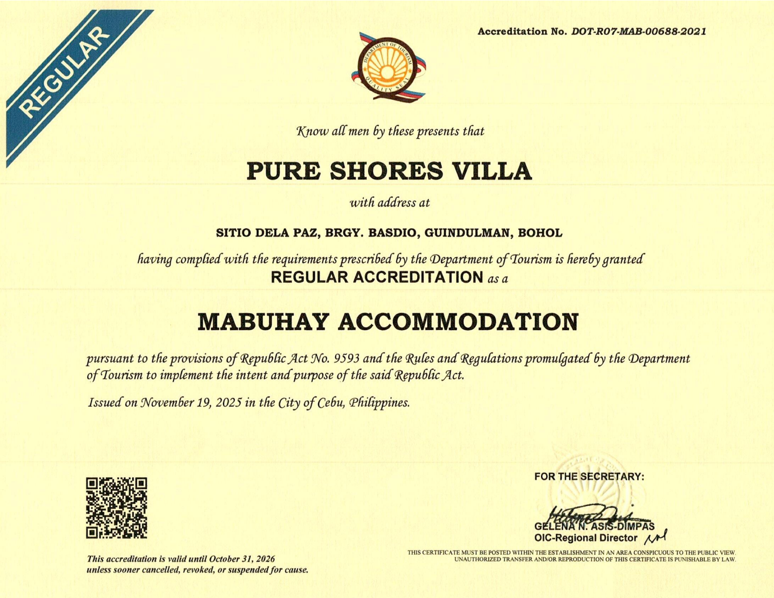 pure+shores+villa+is+DOT+accredited+and+a+mabuhay+accommodation