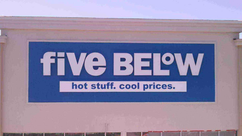 Non-Lighted Signs — Five Below Signage in Laredo, TX