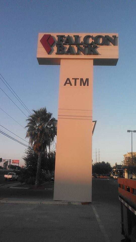 Maintenance On Electrical Signs — Falcon Bank in Laredo, TX