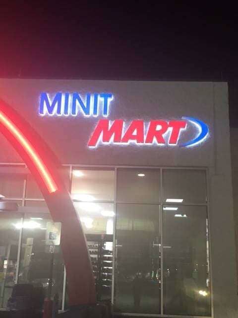 Sign Services — Minit Mart Signage in Laredo, TX