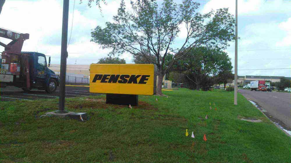 San Antonio — Penske Signage in Laredo, TX