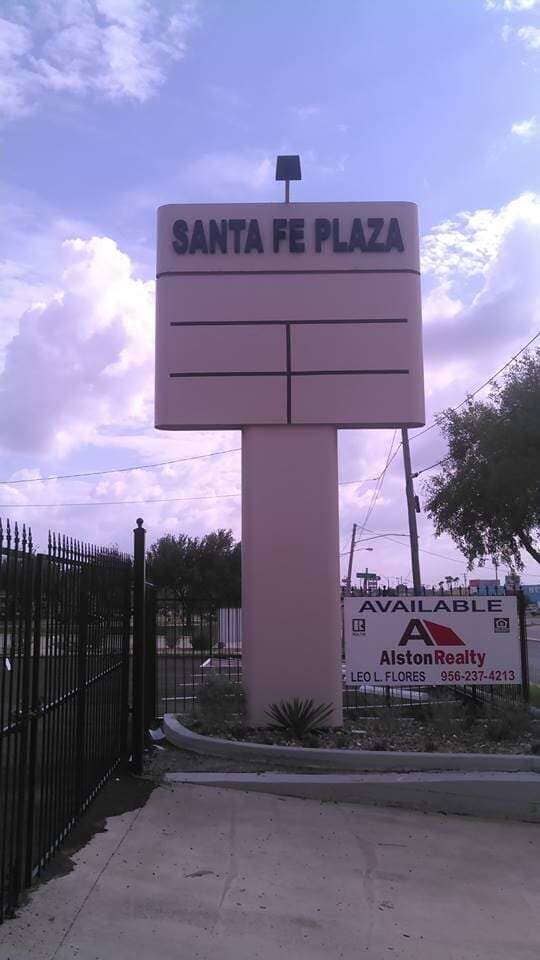 McAllen — Santa Fe Plaza Signage in Laredo, TX