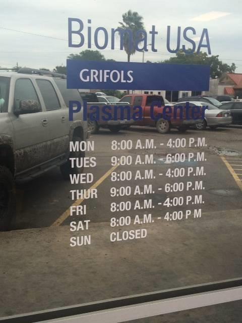 Decals — Biomat Signage on Glass in Laredo, TX