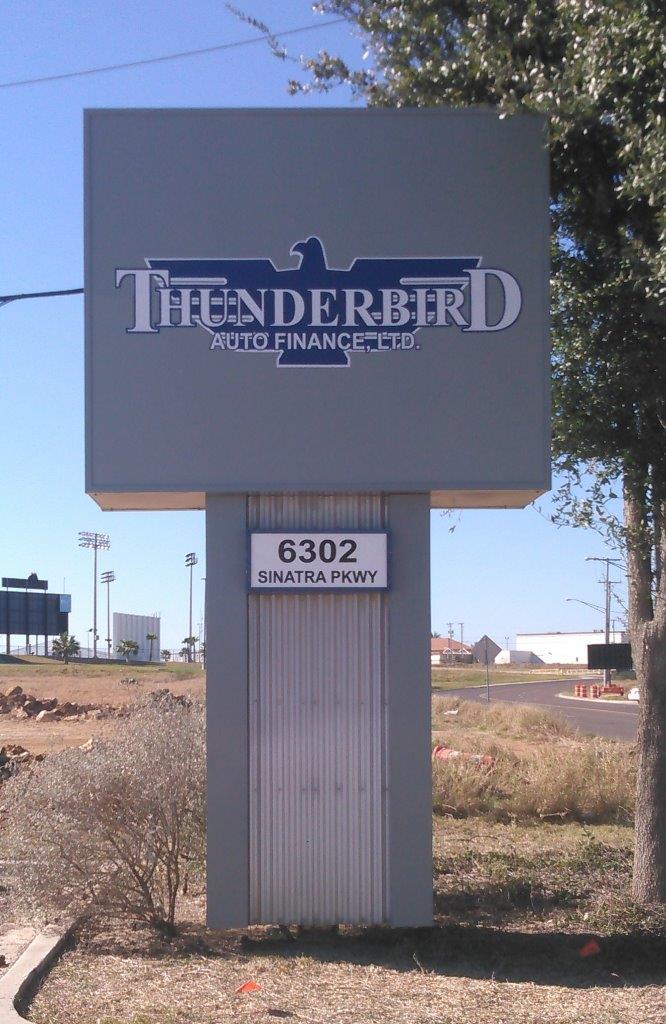 Retro Fit Sign  — Thunderbird Signage in Laredo, TX