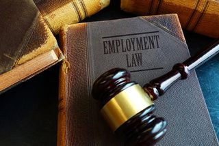Wage Attorney — Employment Law Book and Gavel in Tallahassee, FL