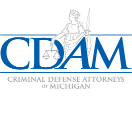 A logo for the criminal defense attorneys of michigan