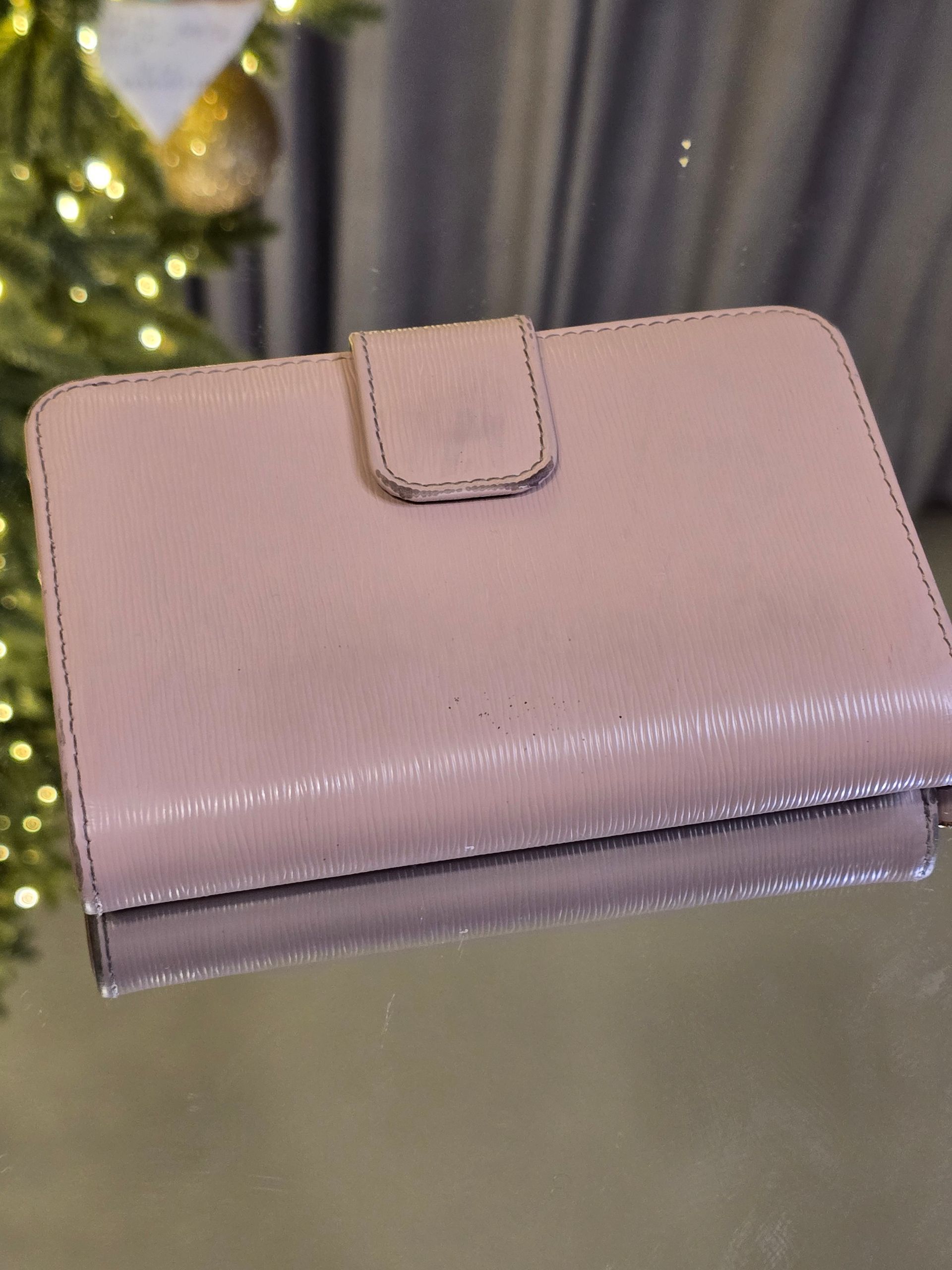 Prada Vitello Leather Nude Wallet