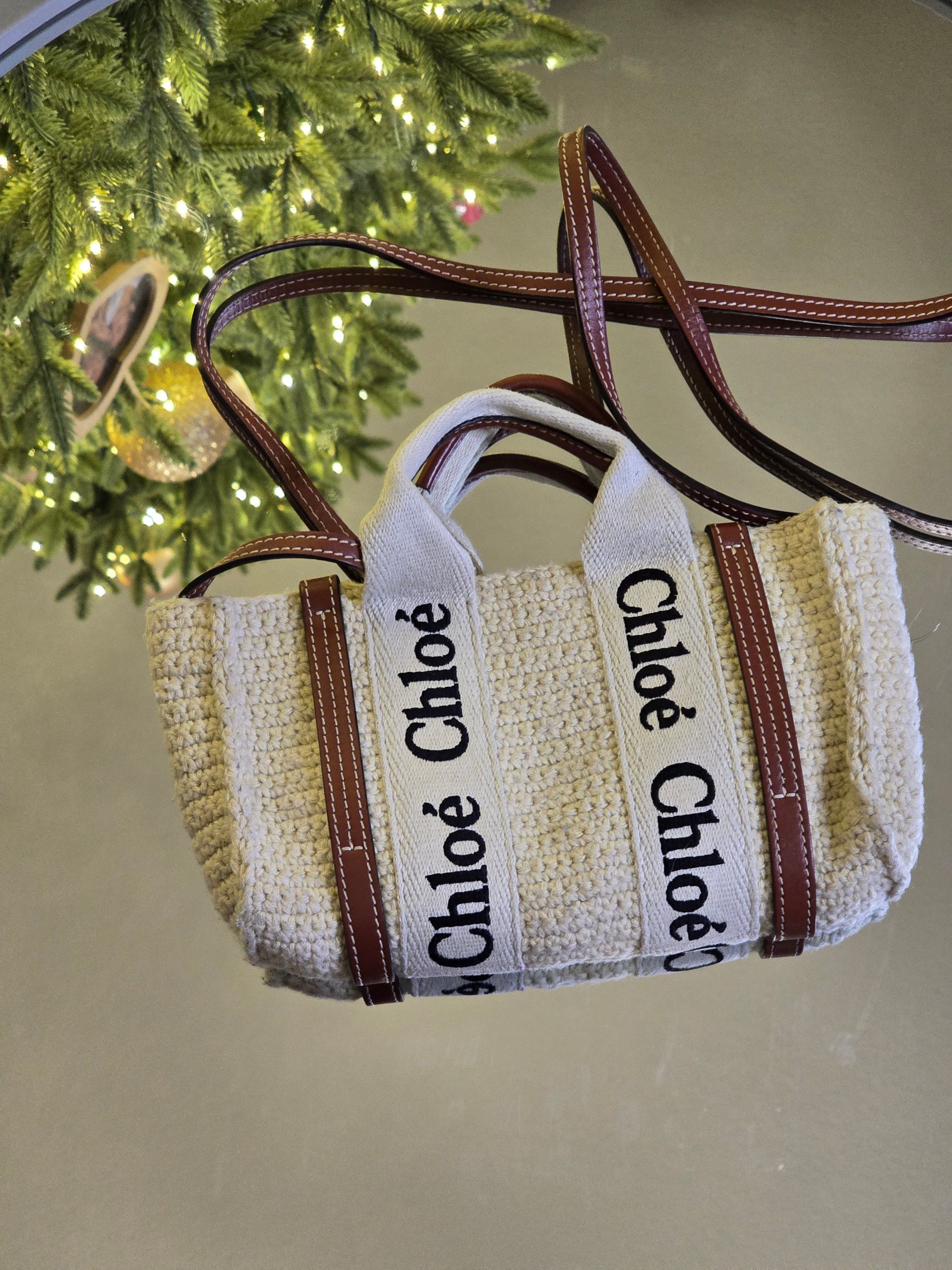 Chloe Mini Woody Crossbody Bag