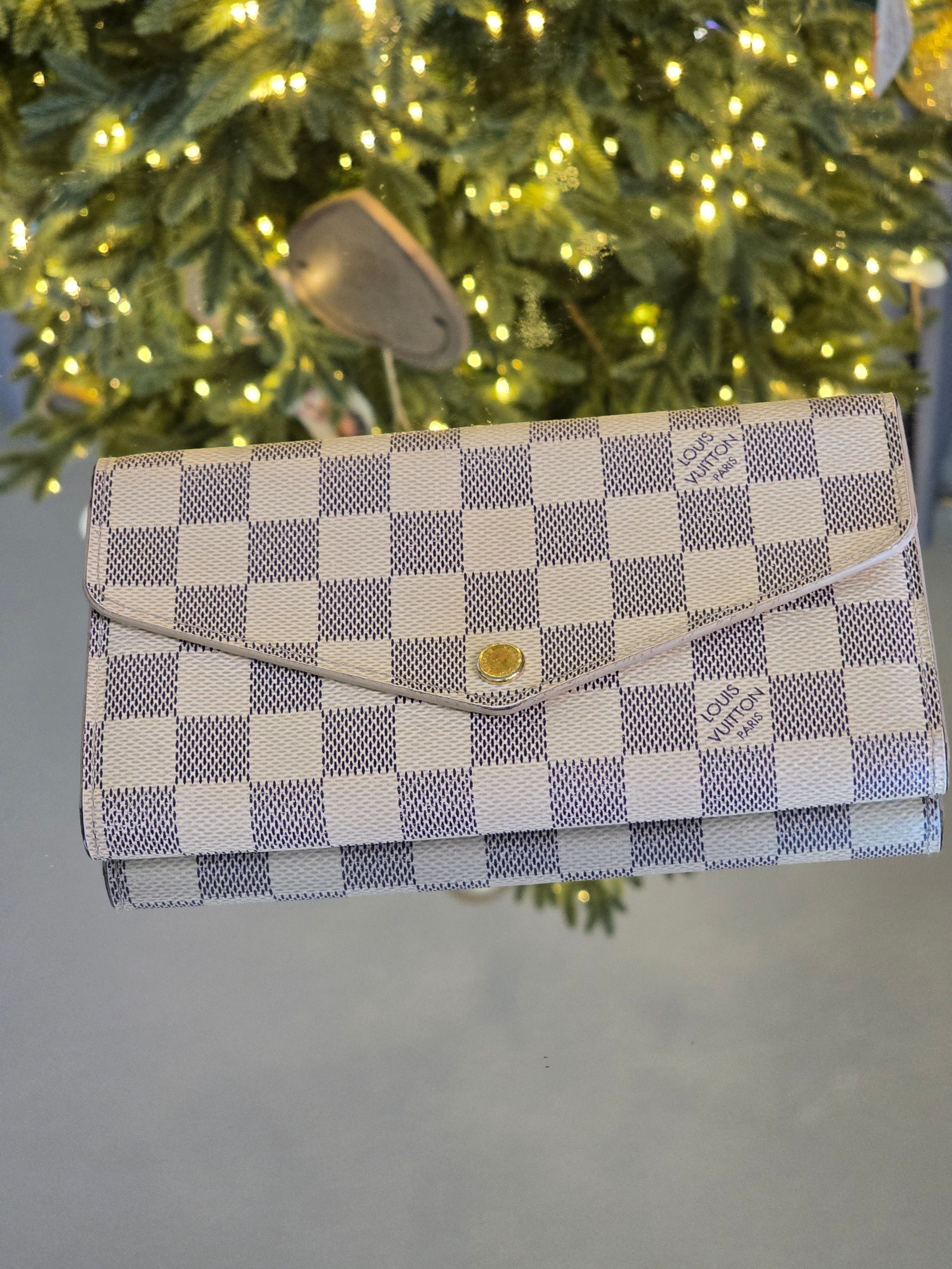 Louis Vuitton Damier Azure Sarah Wallet