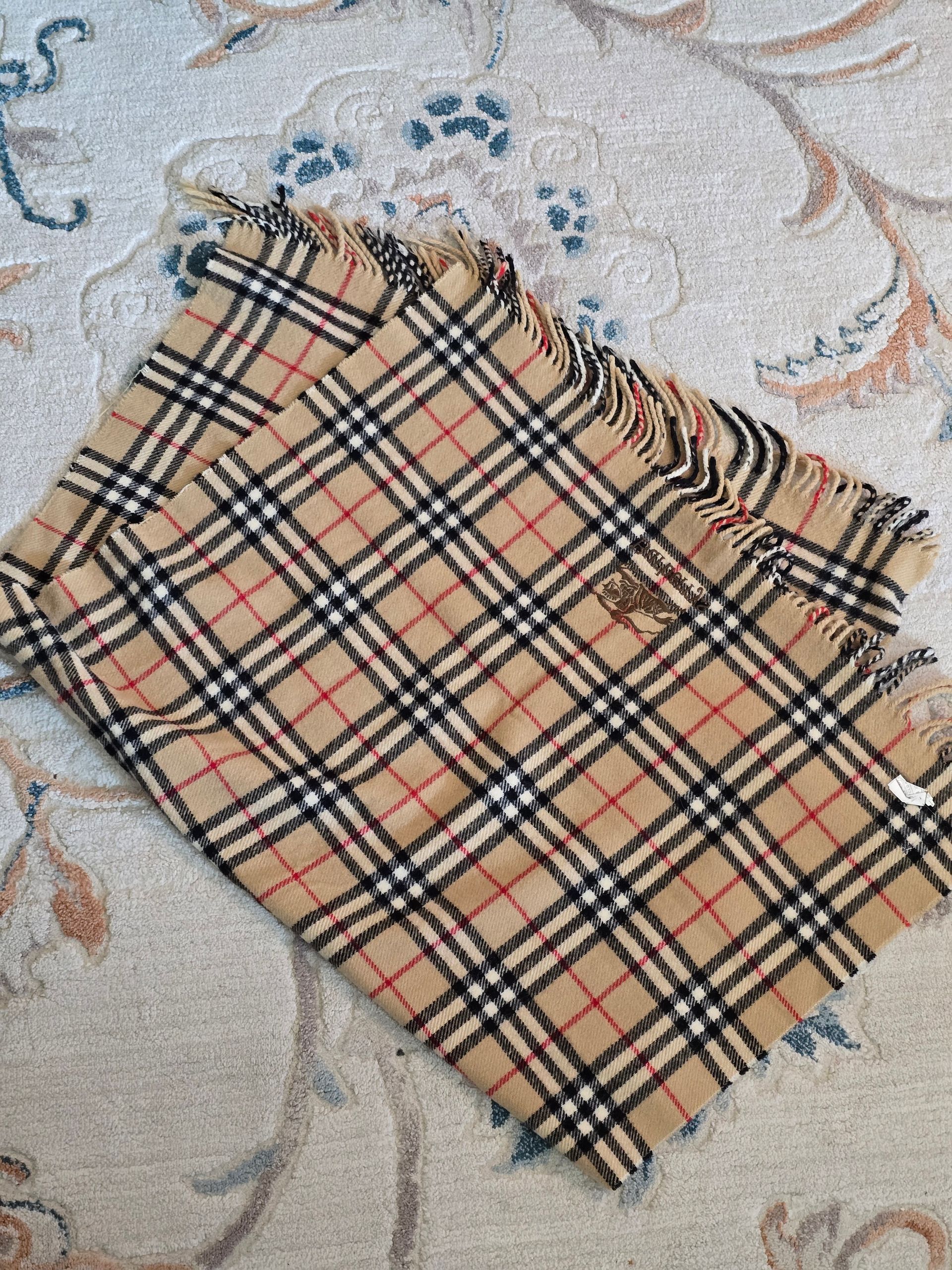 Burberry Lambswool Wide Scarf