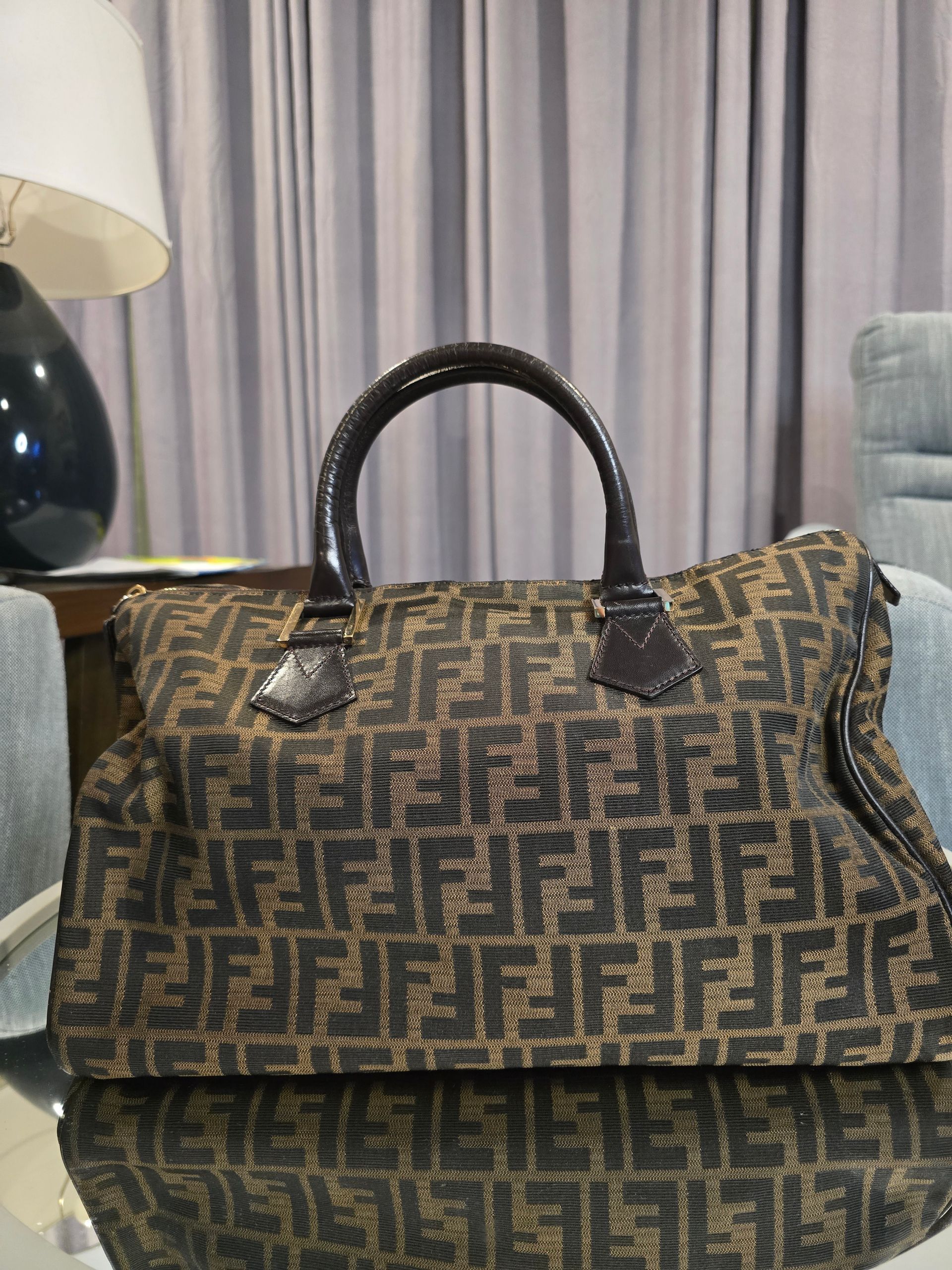 Fendi Zucca Duffle Bag
