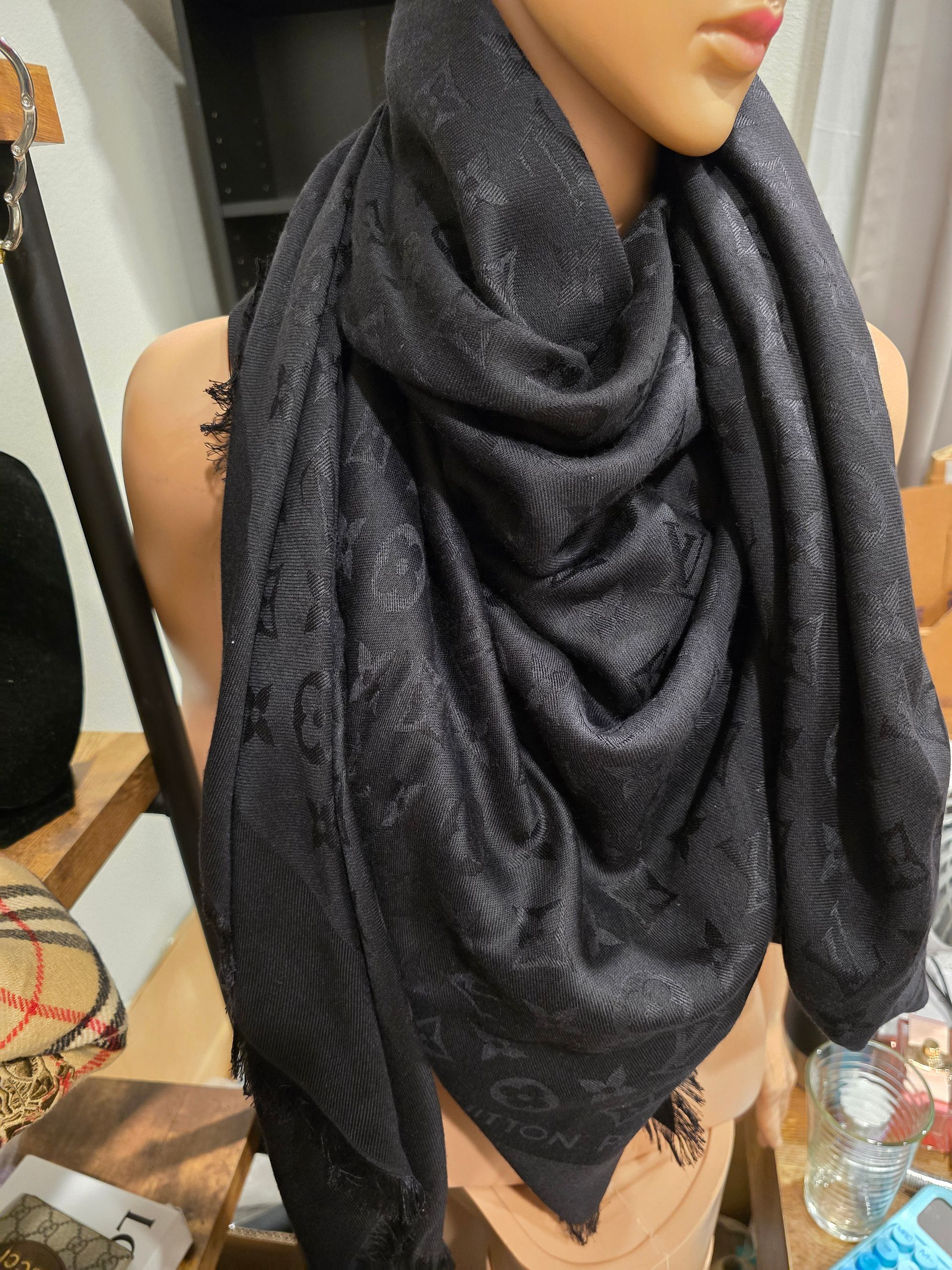 Louis Vuitton Silk/Wool Scarf